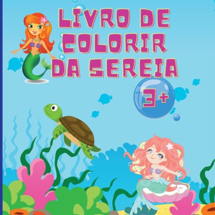 Livro de colorir sereia