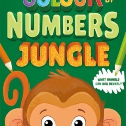 Hidden Colour By Numbers: Jungle