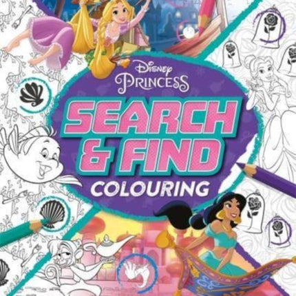 Disney Princess: Search & Find Colouring