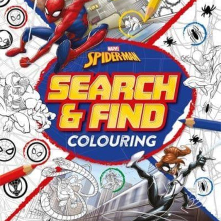 Marvel Spider-Man: Search & Find Colouring