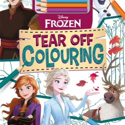 Disney Frozen: Tear Off Colouring