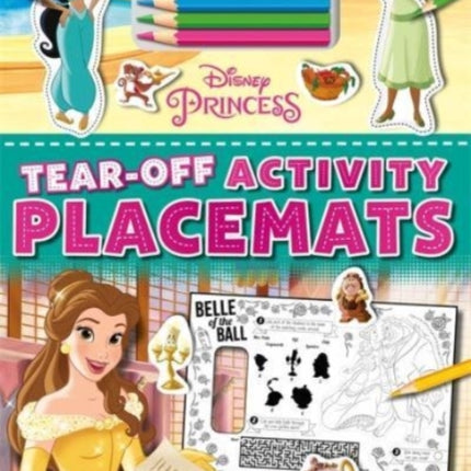 Disney Princess: Tear-Off Activity Placemats