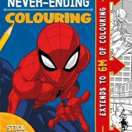 Marvel Spider-Man: Never-Ending Colouring