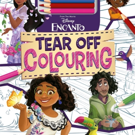 Disney Encanto: Tear Off Colouring