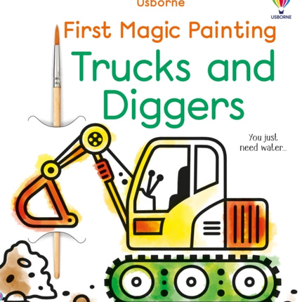 First Magic Painting Trucks and Diggers