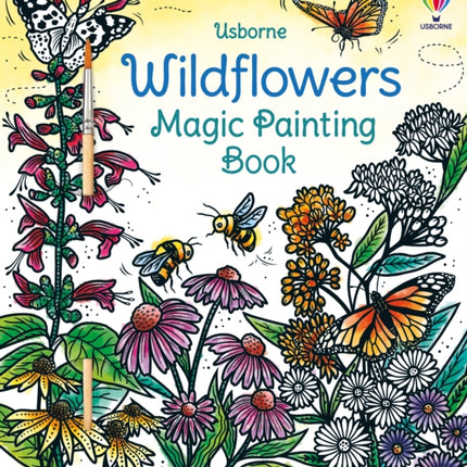 Wildflowers Magic Painting Book