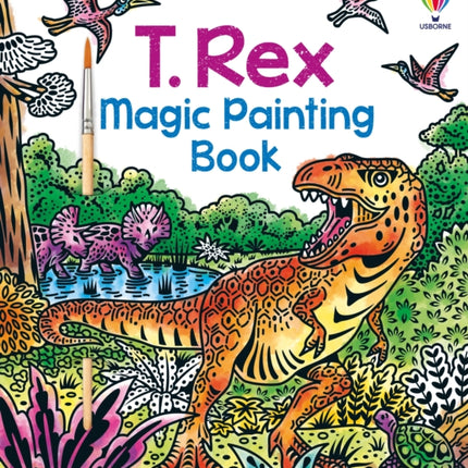 T. Rex Magic Painting Book