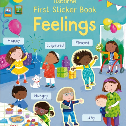 First Sticker Book Feelings