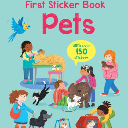 First Sticker Book Pets