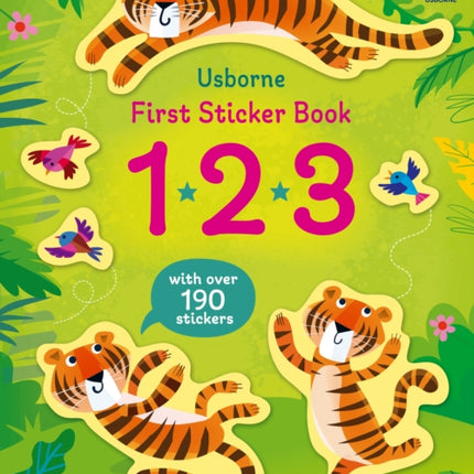 First Sticker Book 123