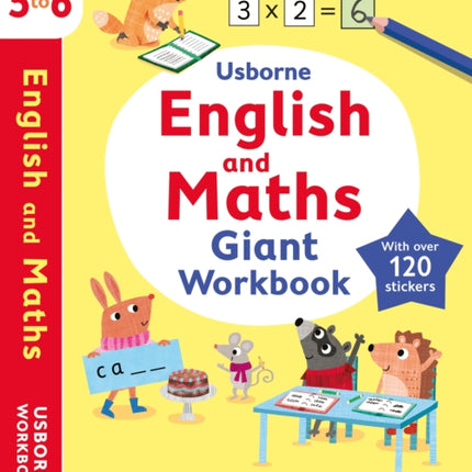 Usborne English and Maths Giant Workbook 5-6