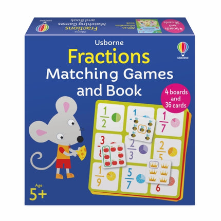 Fractions Matching Games and Book