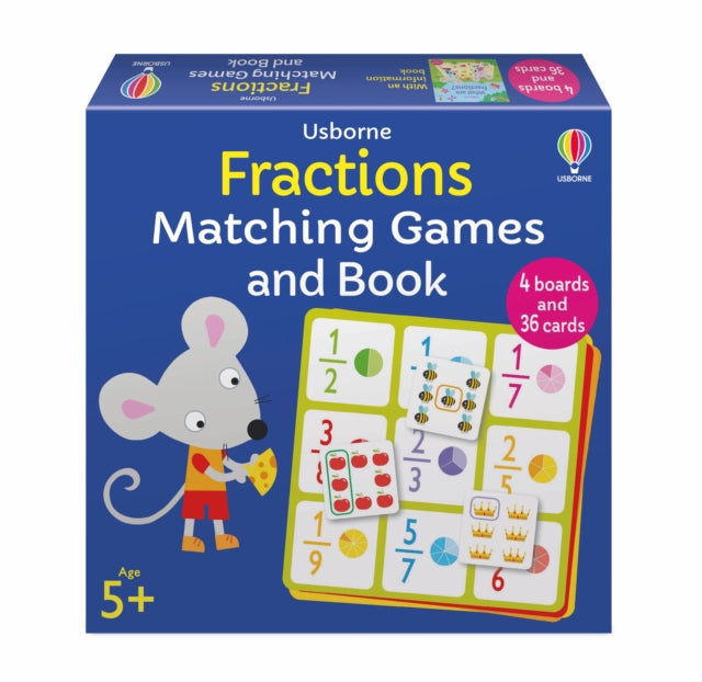 Fractions Matching Games and Book