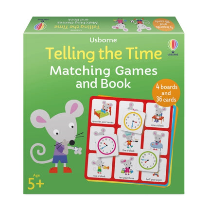 Telling the Time Matching Games and Book