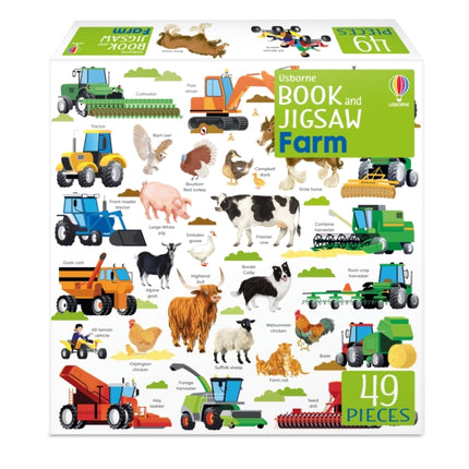 Usborne Book and Jigsaw Farm