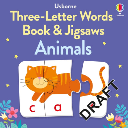 First Words Jigsaw Book Animals