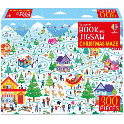 Usborne Book and Jigsaw Christmas Maze