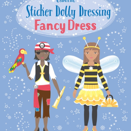 Sticker Dolly Dressing Fancy Dress