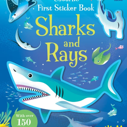 First Sticker Book Sharks and Rays