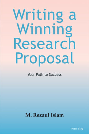 Writing a Winning Research Proposal