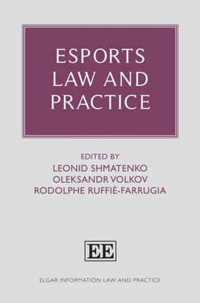 Esports Law and Practice