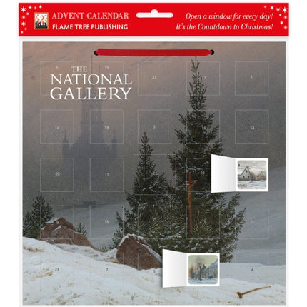 National Gallery: Trafalgar Square at Christmas Advent Calendar (with stickers)