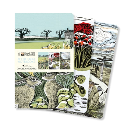 Angela Harding Set of 3 Mini Notebooks