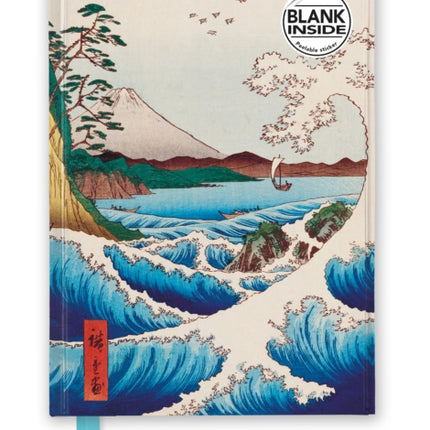 Utagawa Hiroshige: Sea at Satta (Foiled Blank Journal)