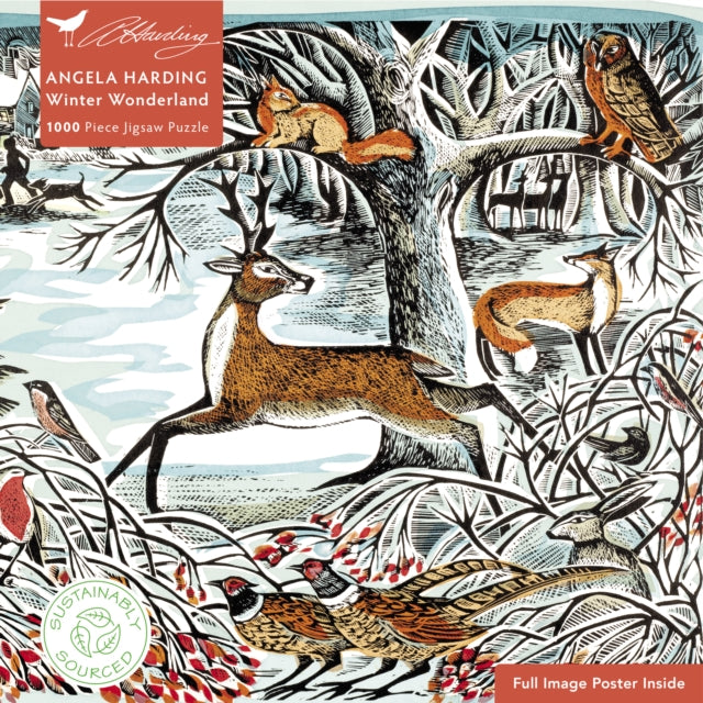 Adult Jigsaw Puzzle Angela Harding Winter Wonderland