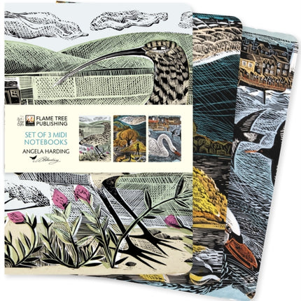 Angela Harding: Wildlife Set of 3 Midi Notebooks