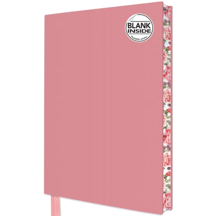 Baby Pink Blank Artisan Notebook (Flame Tree Journals)