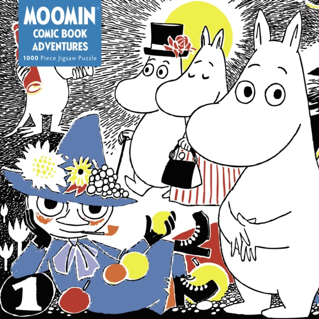 Adult Jigsaw Puzzle Moomin Comic Strip Book One