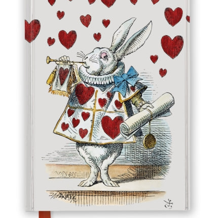 Alice in Wonderland: White Rabbit (Foiled Journal)