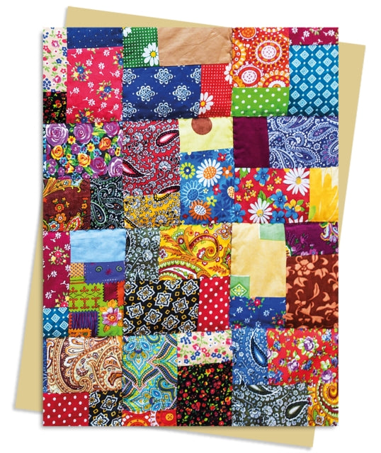 Patchwork Quilt Greeting Card Pack: Pack of 6