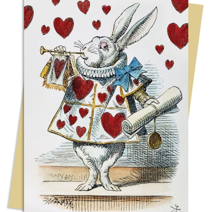 Alice in Wonderland: White Rabbit Greeting Card Pack: Pack of 6