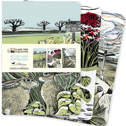 Angela Harding: Landscapes Set of 3 Midi Notebooks