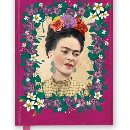 Frida Kahlo: Dark Pink (Foiled Journal)