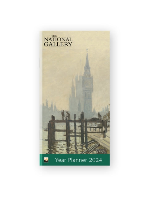 National Gallery: Monet, The Thames Below Westminster 2024 Year Planner - Month to View