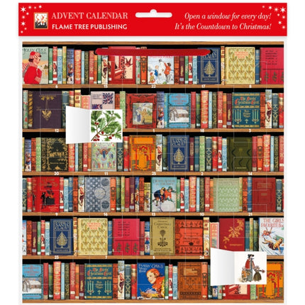 Bodleian Libraries: Christmas Bookshelves Advent Calendar (with stickers)