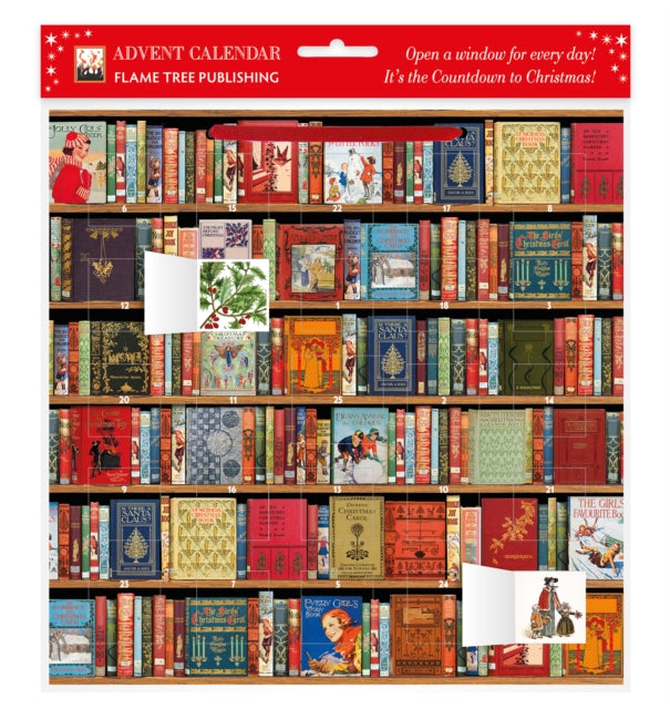 Bodleian Libraries: Christmas Bookshelves Advent Calendar (with stickers)