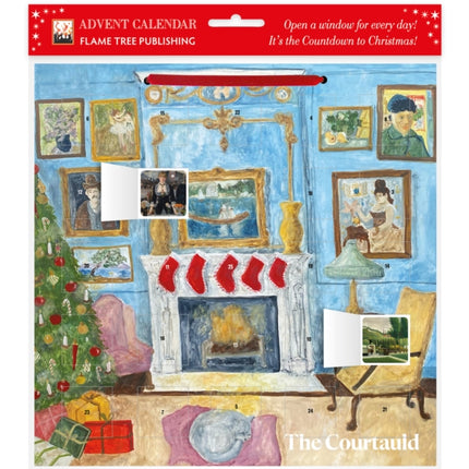 The Courtauld: Decorated for Christmas Advent Calendar (with stickers)