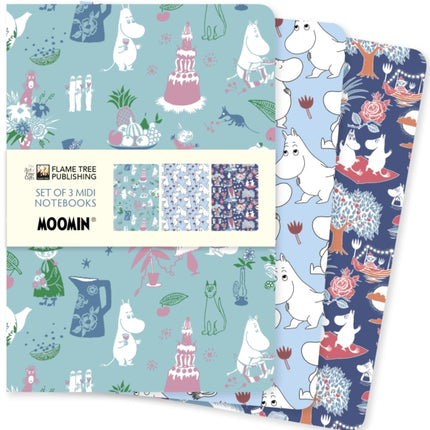 Moomin Classics Set of 3 Midi Notebooks