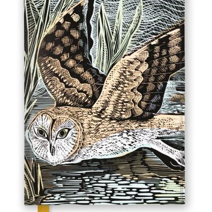 Angela Harding: Marsh Owl (Foiled Journal)