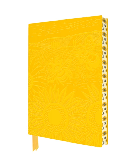 Kate Heiss: Sunflower Fields Artisan Art Notebook (Flame Tree Journals)