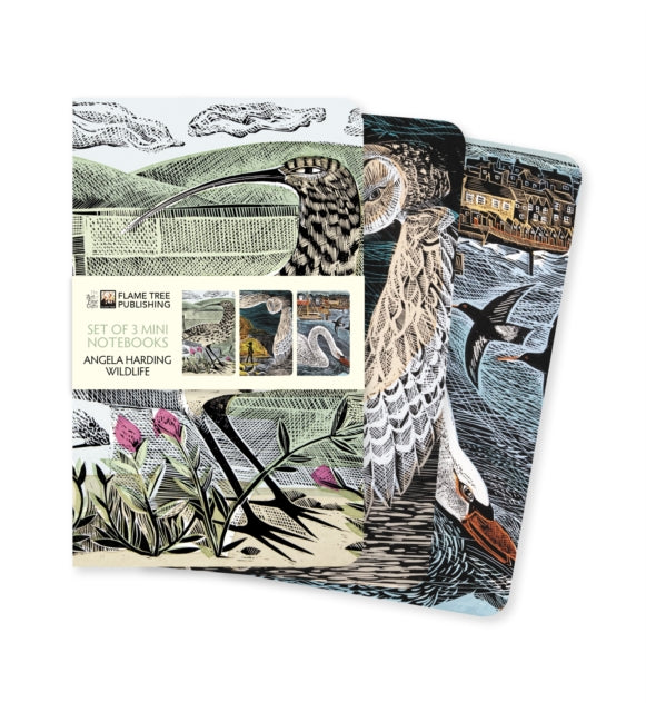 Angela Harding: Wildlife Set of 3 Mini Notebooks