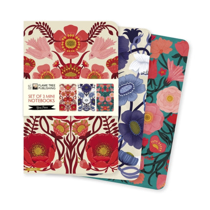 Nina Pace Set of 3 Mini Notebooks