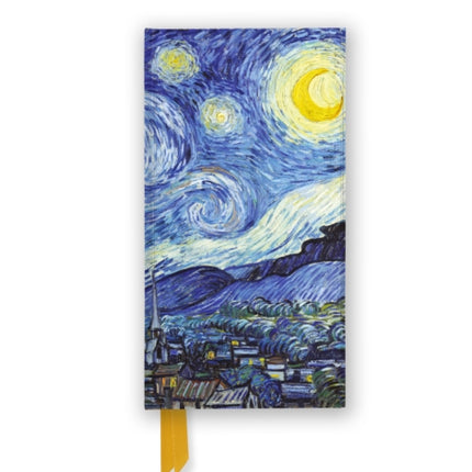 Vincent van Gogh Starry Night Foiled Slimline Journal