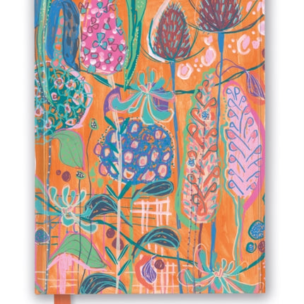 Lucy Innes Williams Orange Hydrangeas Foiled Journal