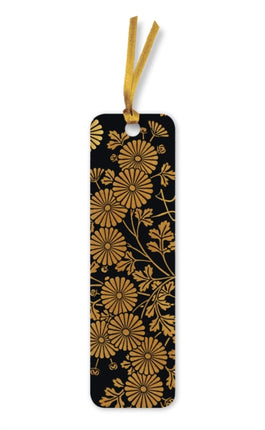 Uematsu Hobi Box Decorated with Chrysanthemums Bookmarks pack of 10