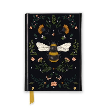 Jade Mosinski Botanical Bee Foiled Pocket Journal